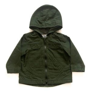 Old Navy Toddler Green Utility Jacket